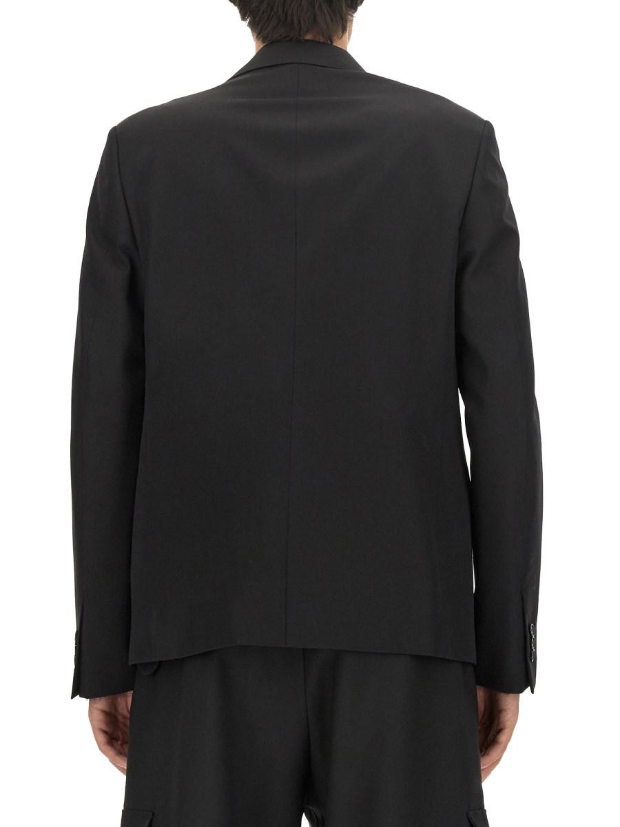 OFF-WHITE GIACCA MONOPETTO IN LANA