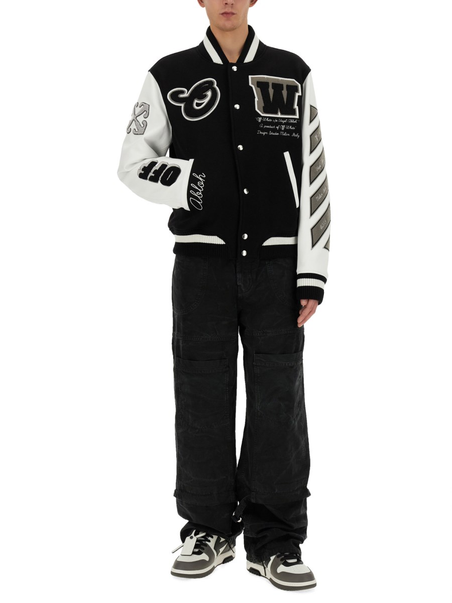OFF-WHITE GIACCA VARSITY
