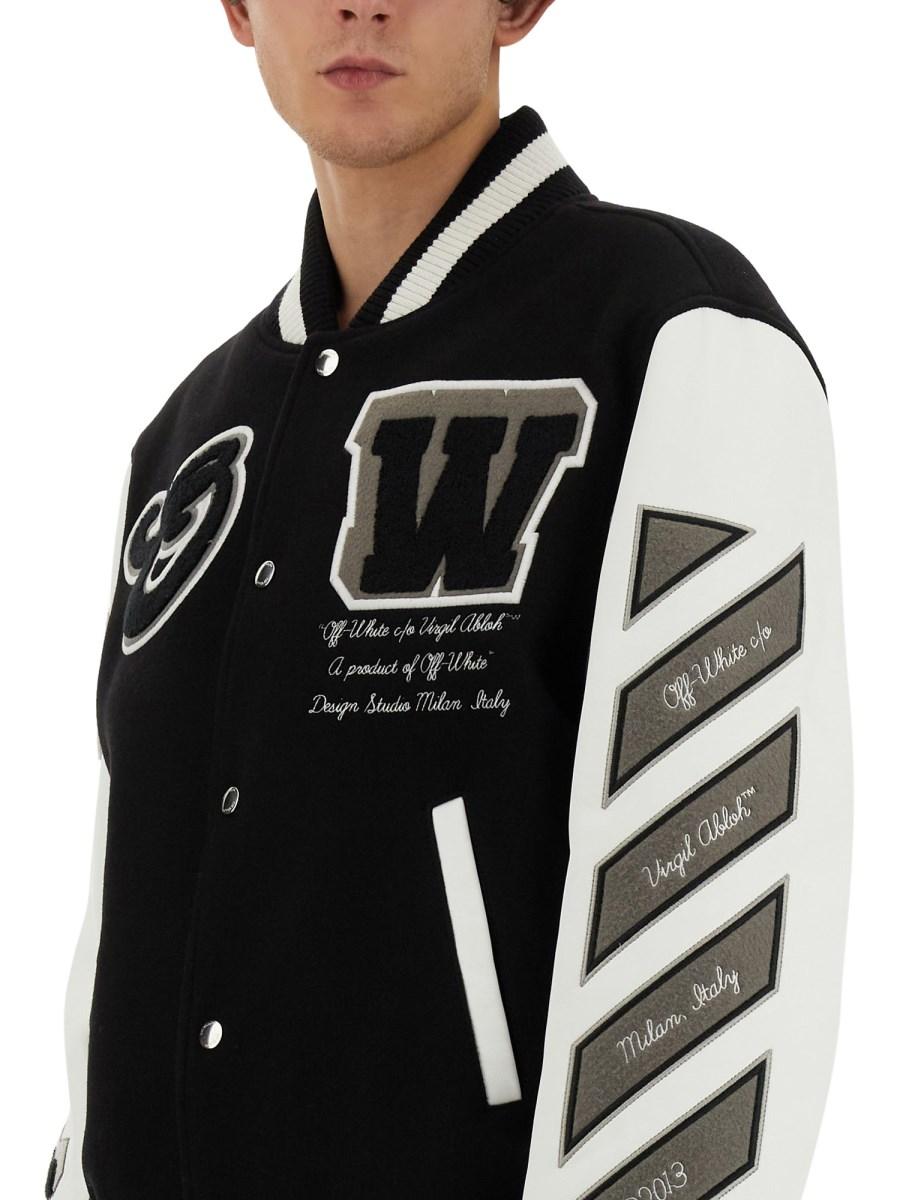 OFF-WHITE GIACCA VARSITY