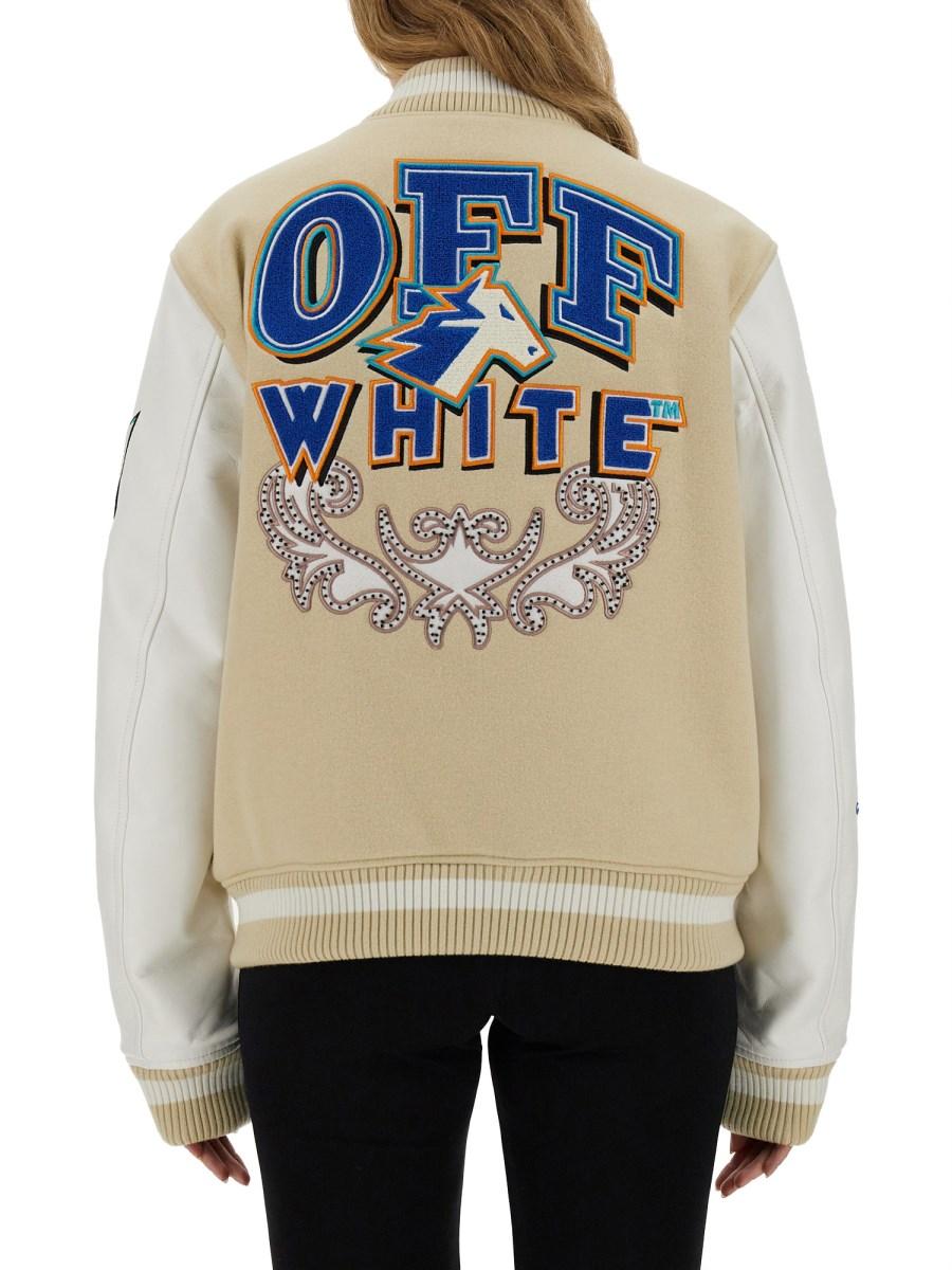 OFF-WHITE GIACCA VARSITY