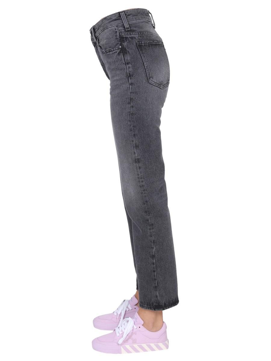 OFF-WHITE JEANS CINQUE TASCHE IN DENIM DI COTONE