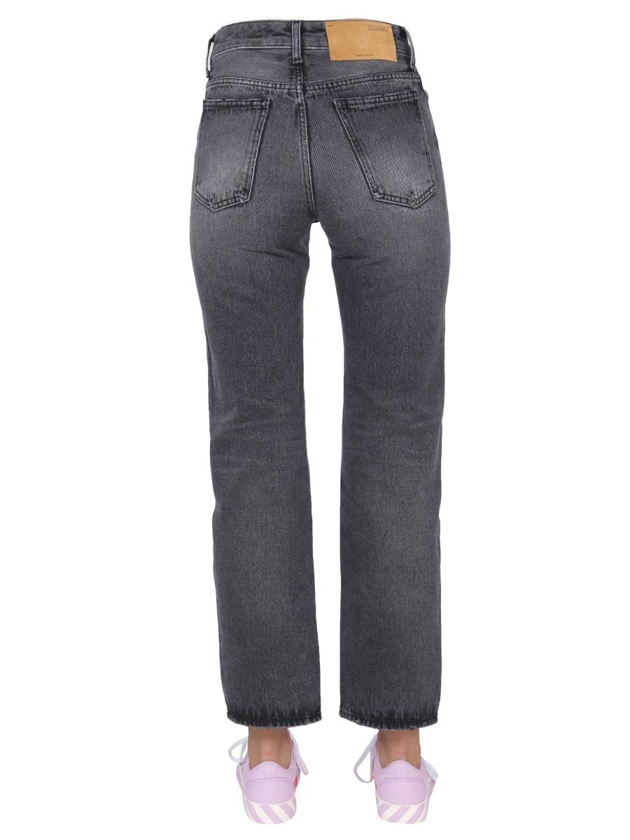 OFF-WHITE JEANS CINQUE TASCHE IN DENIM DI COTONE