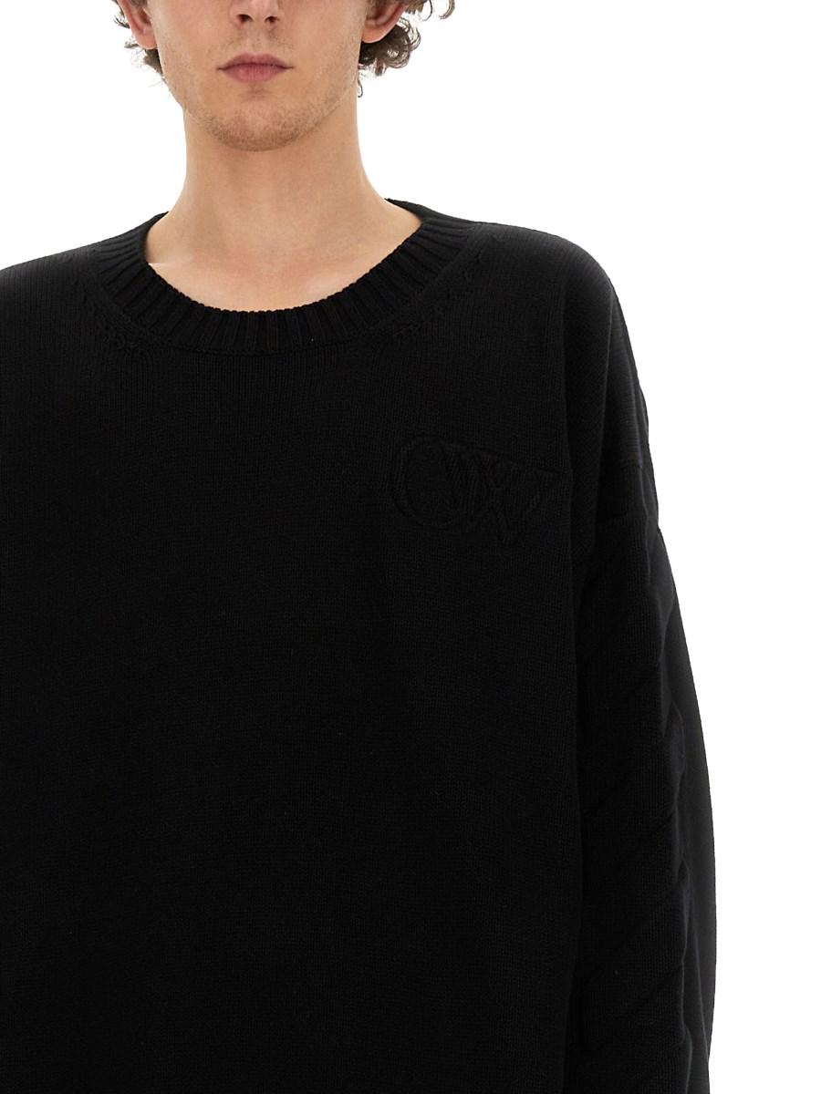 OFF-WHITE MAGLIA OVERSIZE