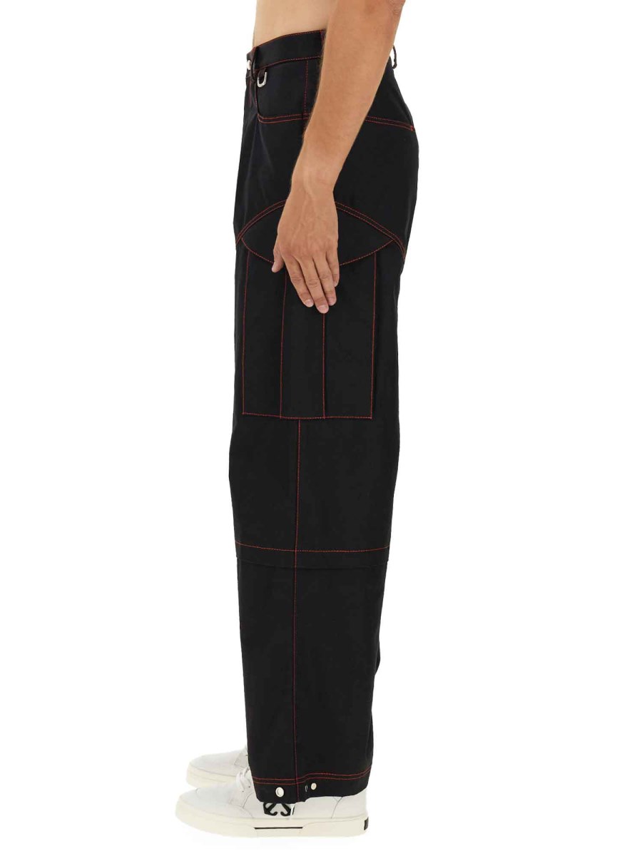 OFF-WHITE PANTALONE CARGO IN COTONE
