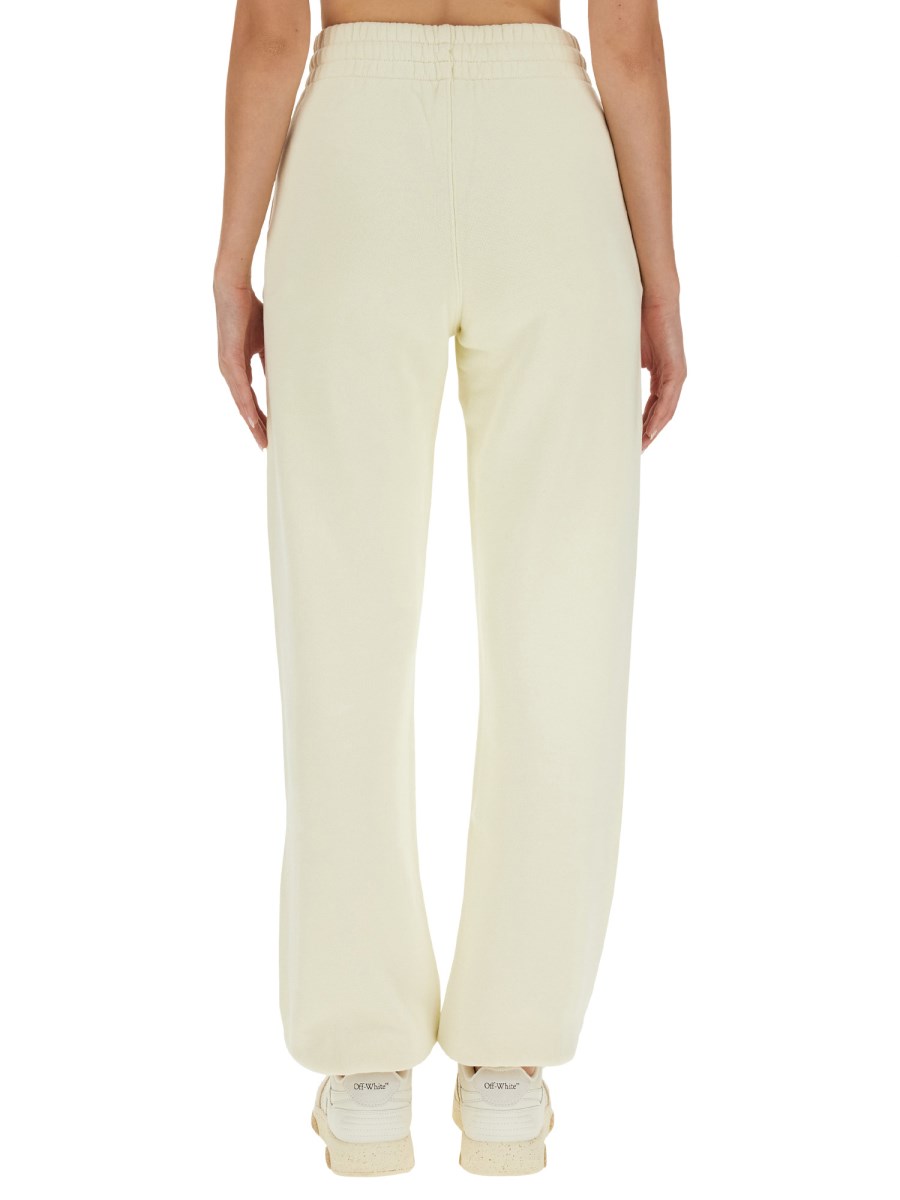 OFF-WHITE PANTALONE JOGGING IN COTONE