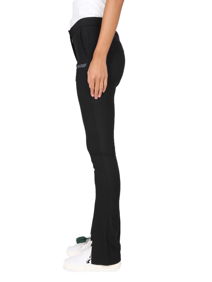 OFF-WHITE PANTALONE SARTORIALE CORPORATE IN LANA
