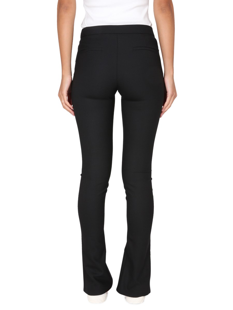 OFF-WHITE PANTALONE SARTORIALE CORPORATE IN LANA
