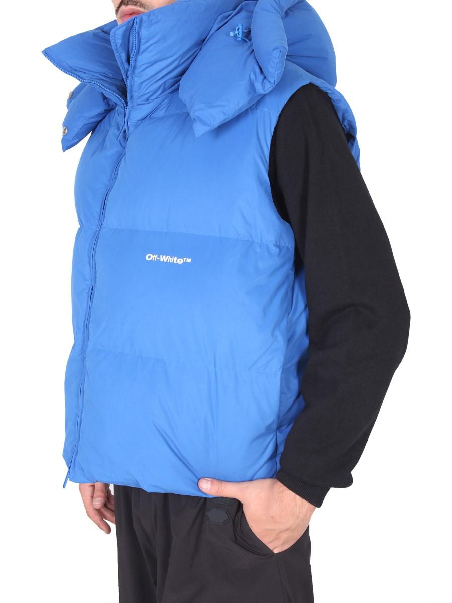 OFF-WHITE PIUMINO BOUNCE CON CAPPUCCIO