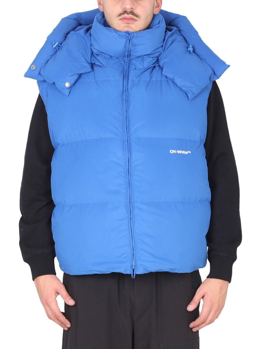 OFF-WHITE PIUMINO BOUNCE CON CAPPUCCIO
