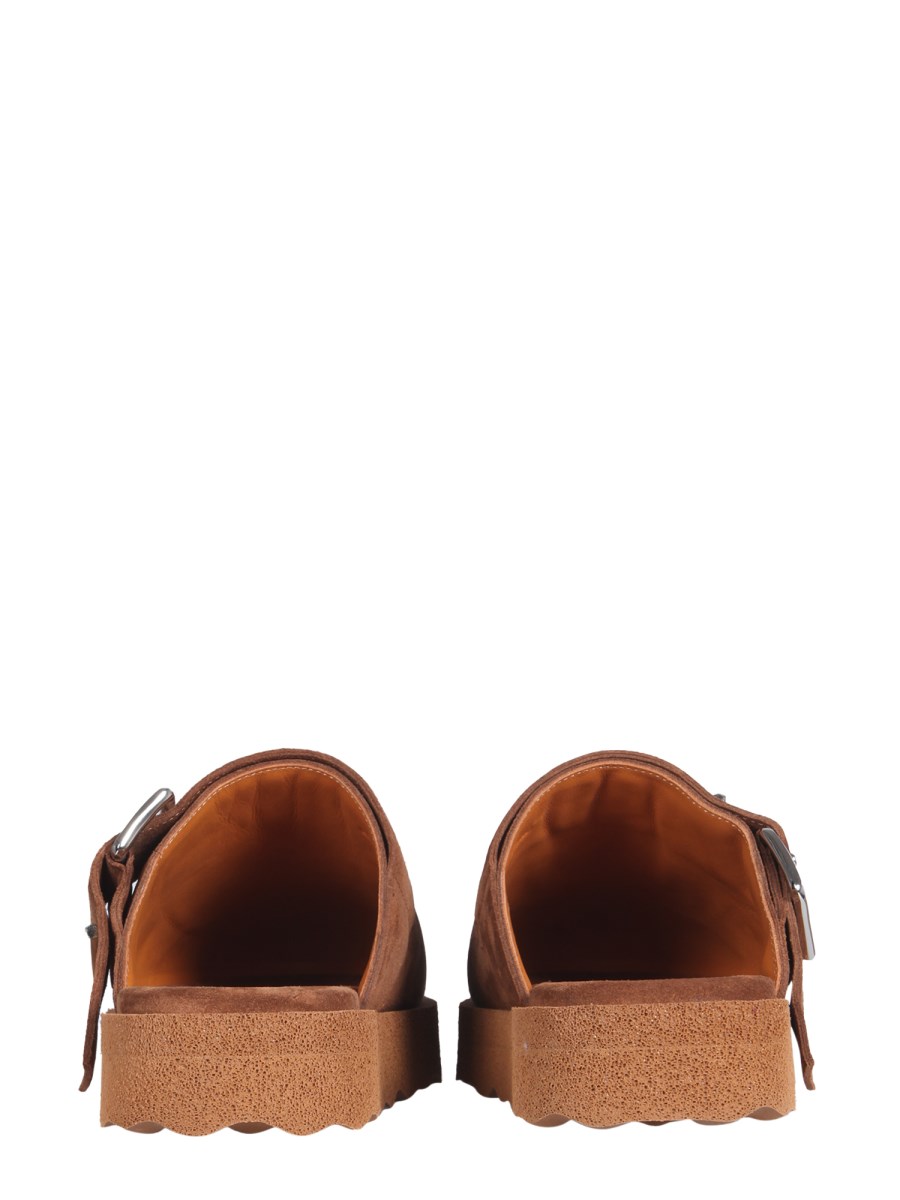 OFF-WHITE SLIPPER COMFORT IN SUEDE