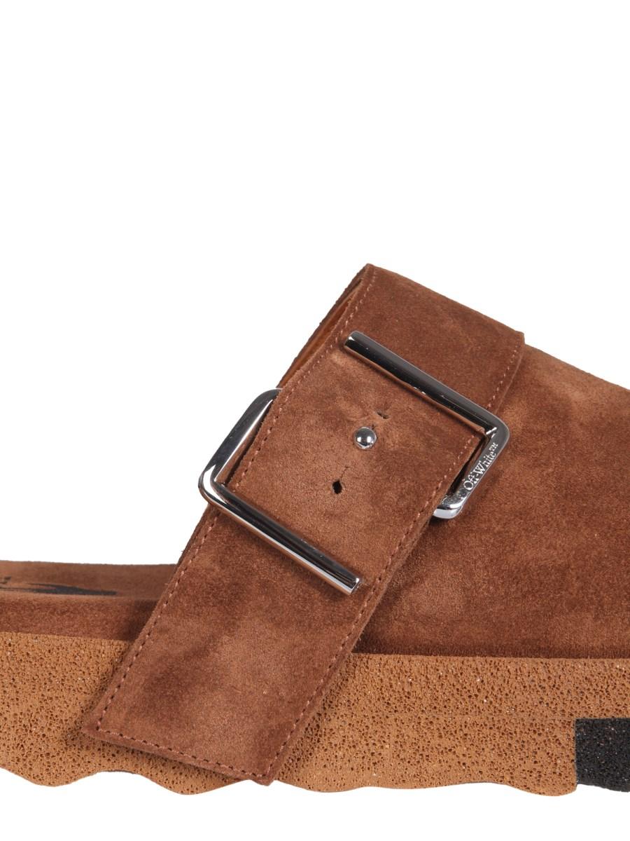 OFF-WHITE SLIPPER COMFORT IN SUEDE