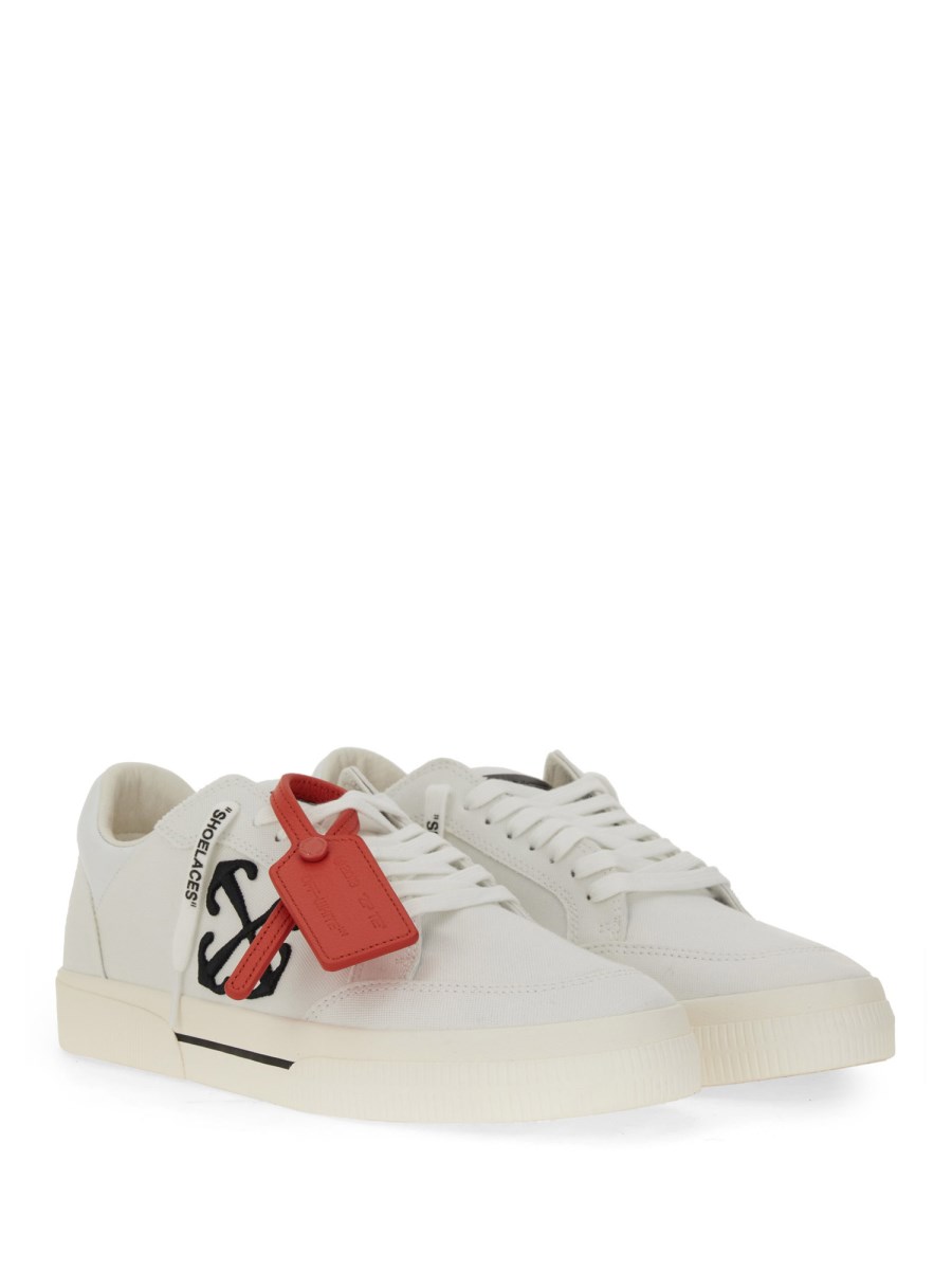 OFF-WHITE SNEAKER IN PELLE