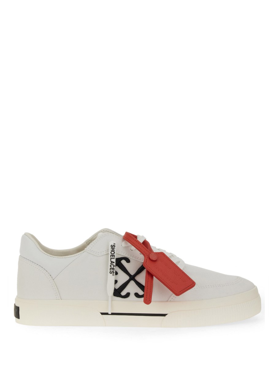 OFF-WHITE SNEAKER IN PELLE
