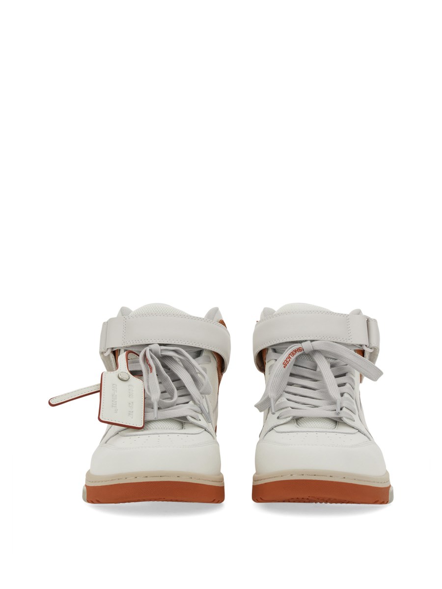 OFF-WHITE SNEAKER OUT OF OFFICE IN PELLE