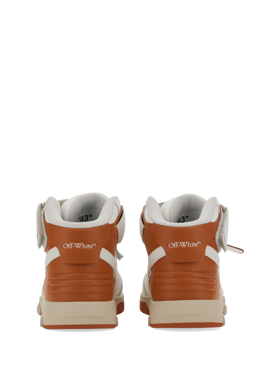 OFF-WHITE SNEAKER OUT OF OFFICE IN PELLE