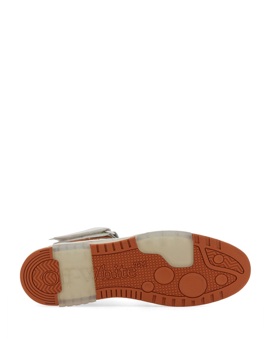 OFF-WHITE SNEAKER OUT OF OFFICE IN PELLE