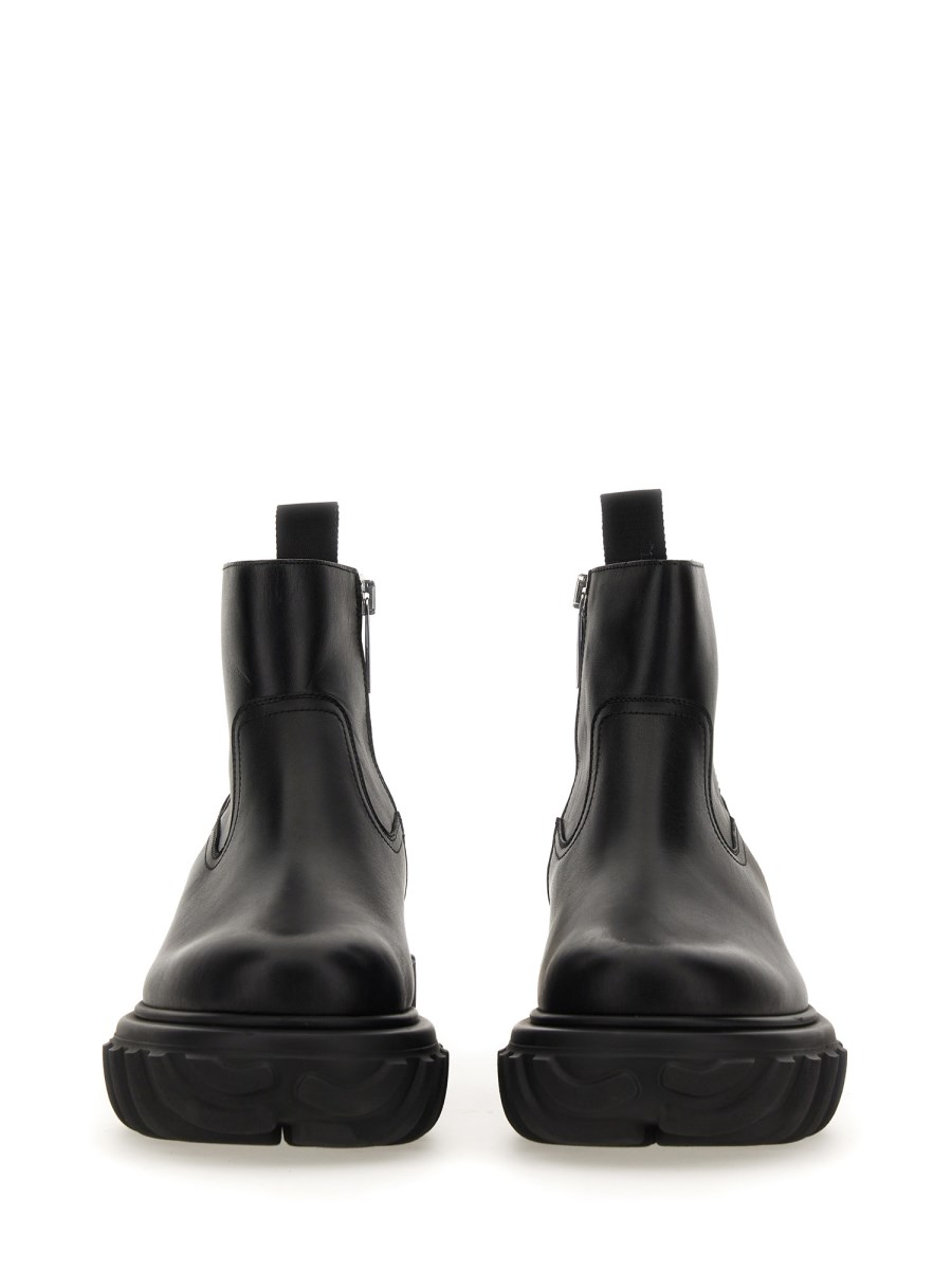 OFF-WHITE STIVALE IN PELLE