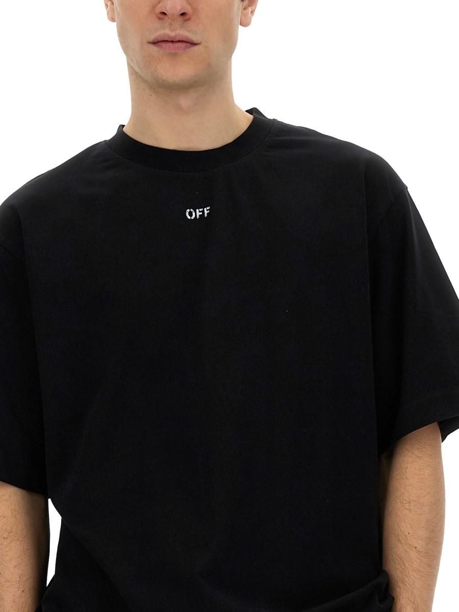 OFF-WHITE T-SHIRT CON LOGO