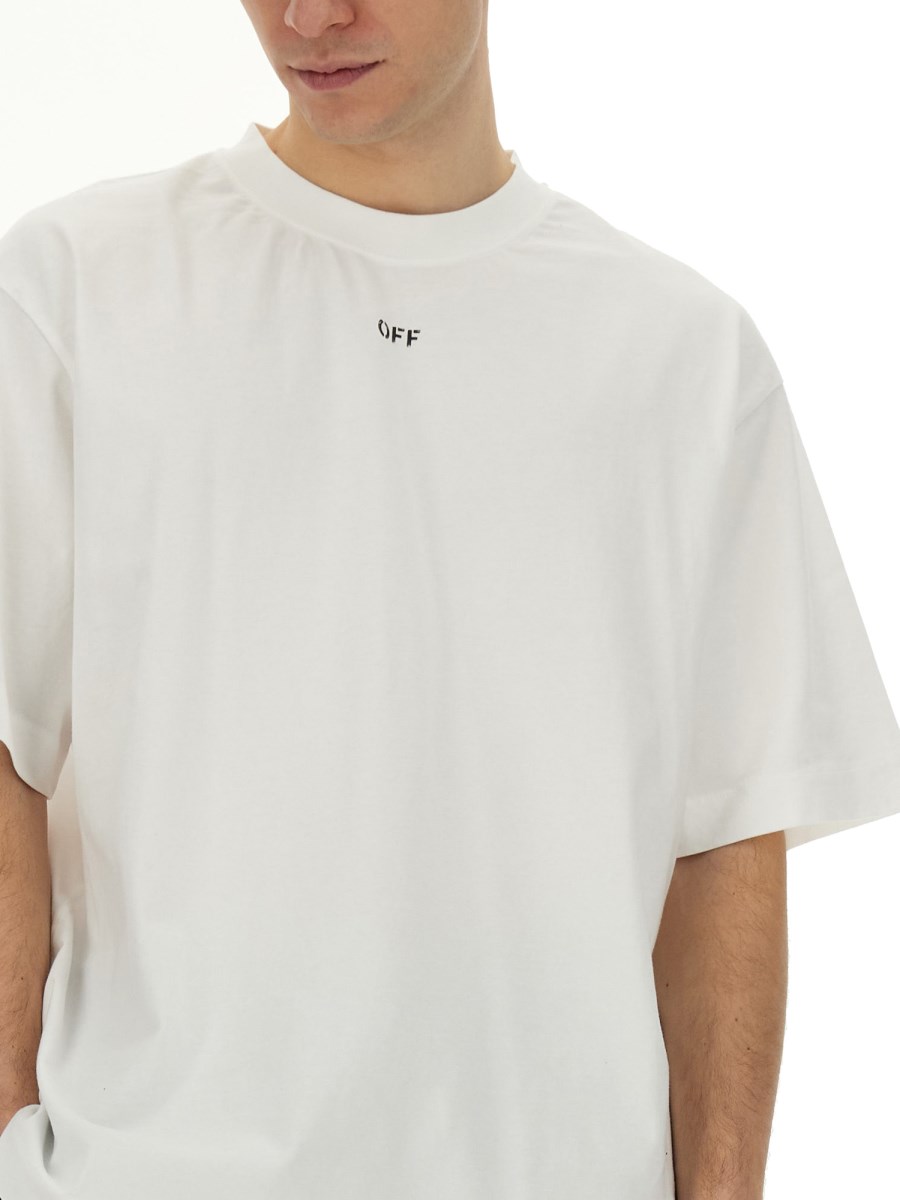 OFF-WHITE T-SHIRT CON LOGO