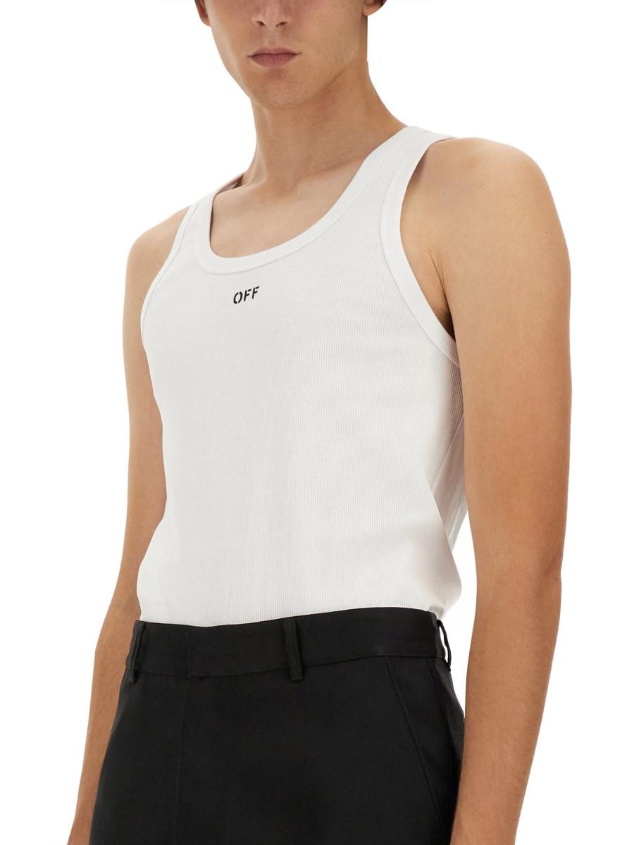OFF-WHITE TANK TOP CON LOGO
