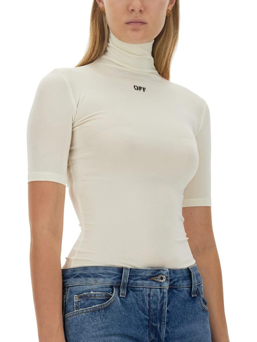 OFF-WHITE TOP CON LOGO
