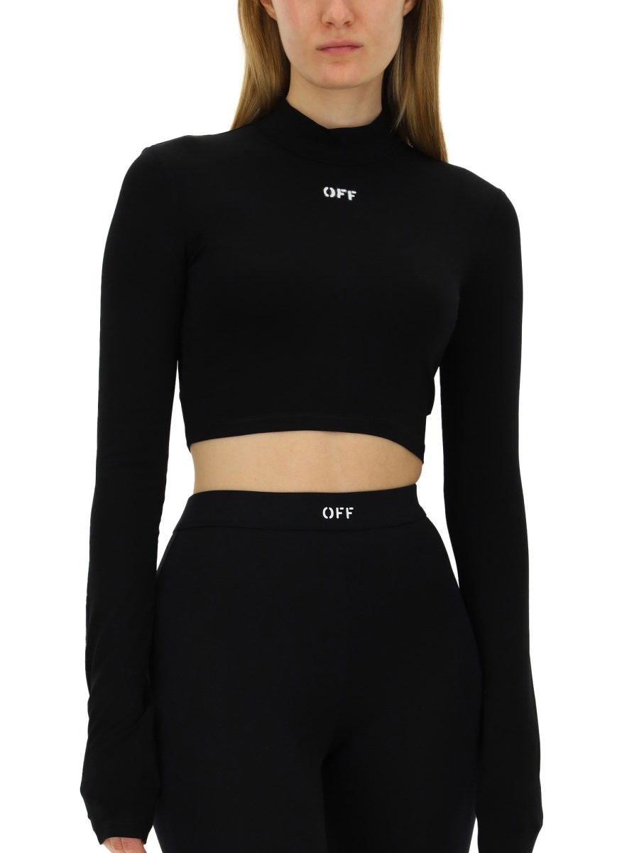OFF-WHITE TOP CON LOGO