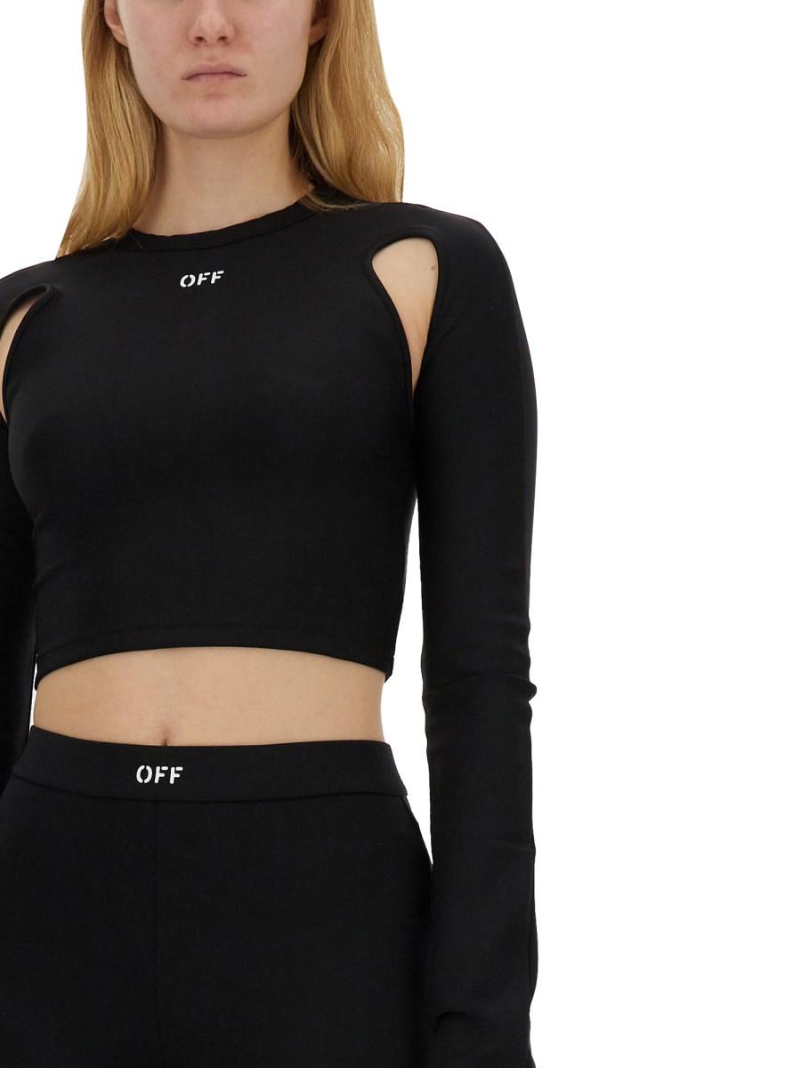 OFF-WHITE TOP CON LOGO