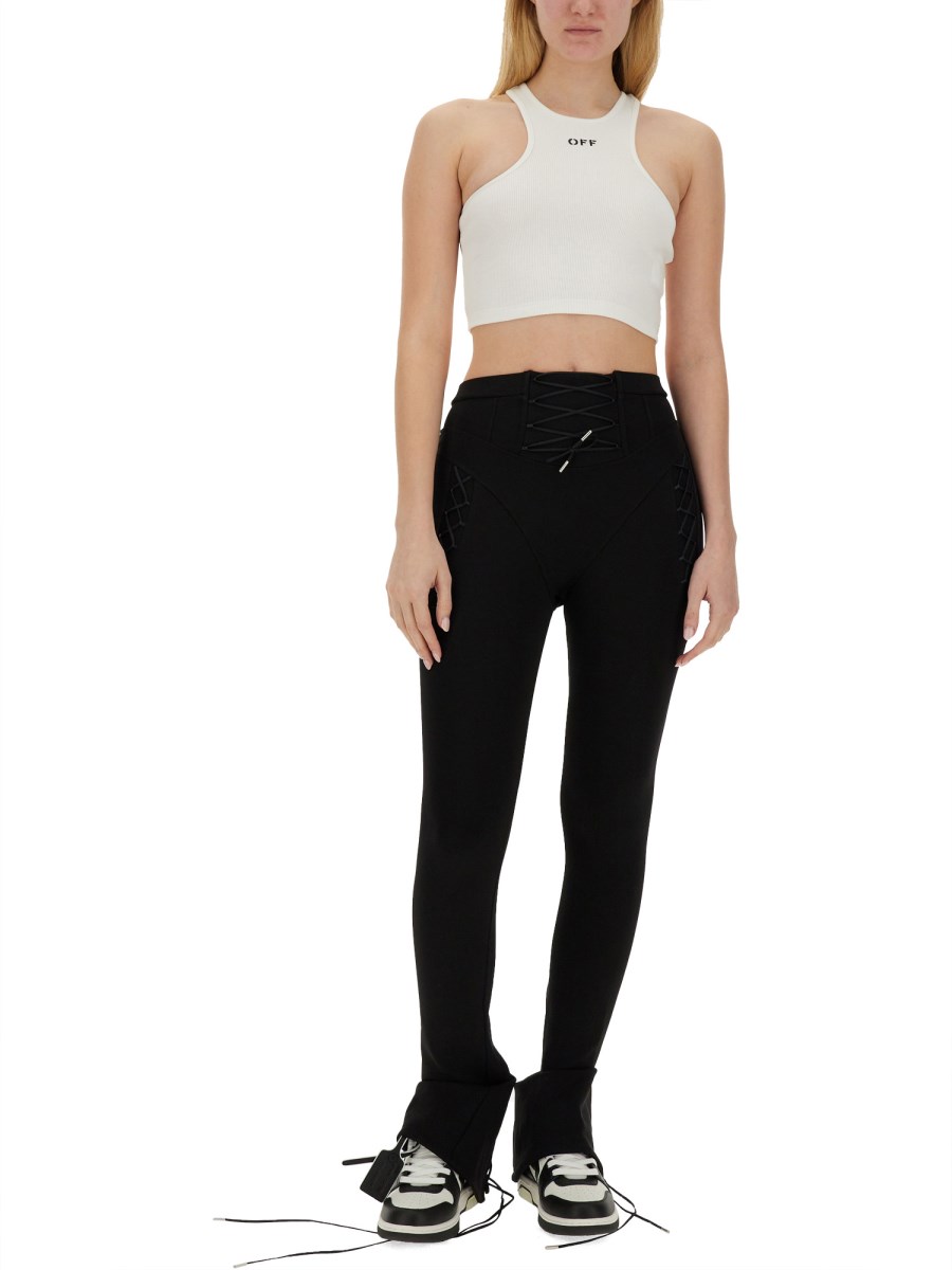 OFF-WHITE TOP CON LOGO