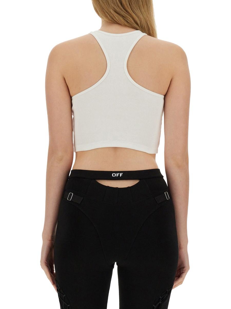 OFF-WHITE TOP CON LOGO