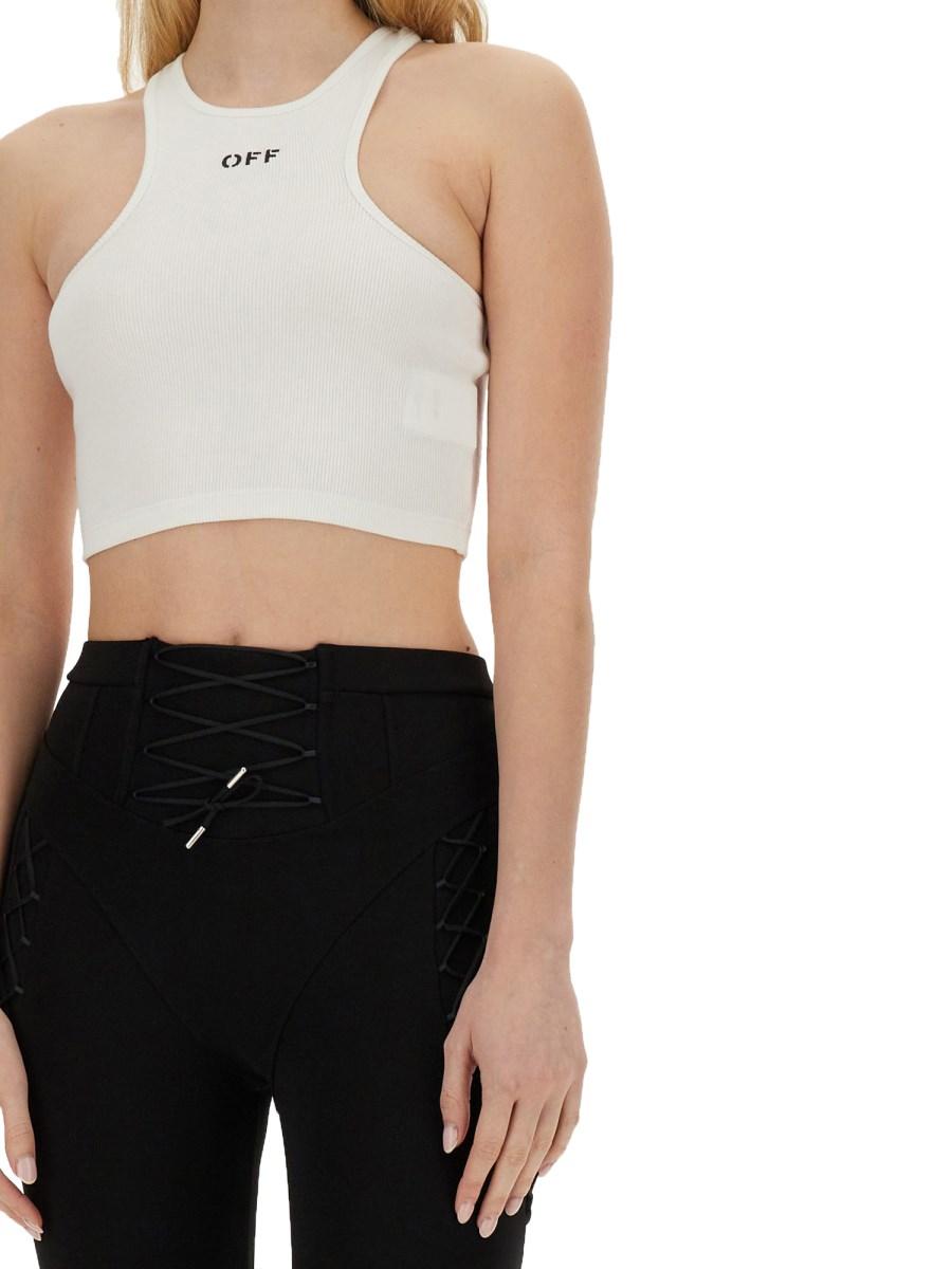 OFF-WHITE TOP CON LOGO