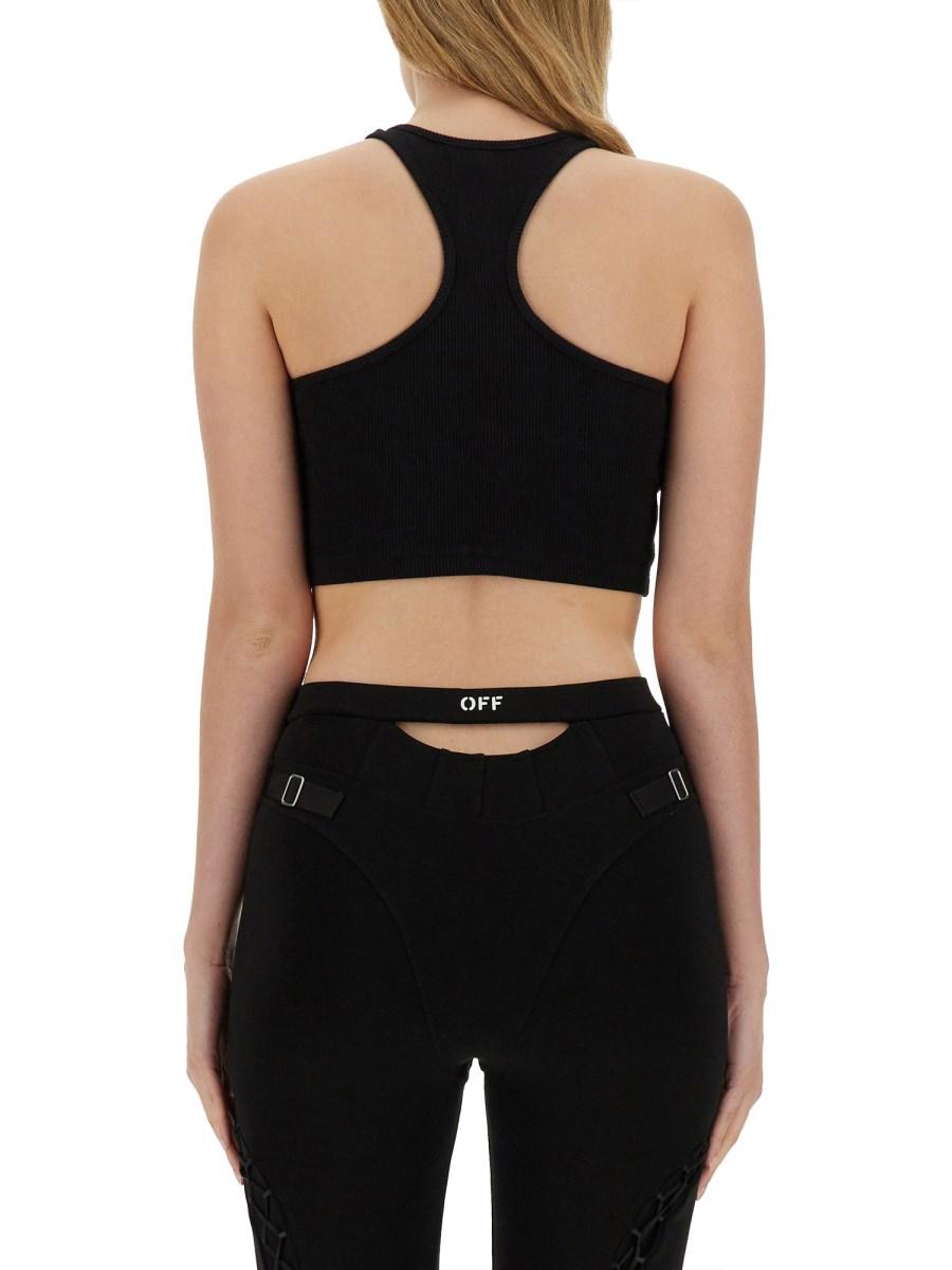 OFF-WHITE TOP CON LOGO