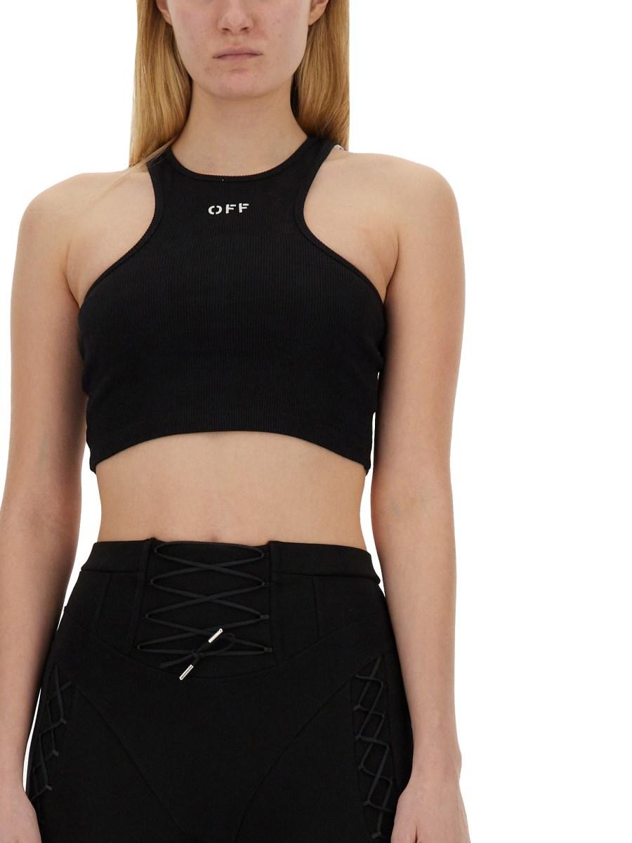 OFF-WHITE TOP CON LOGO