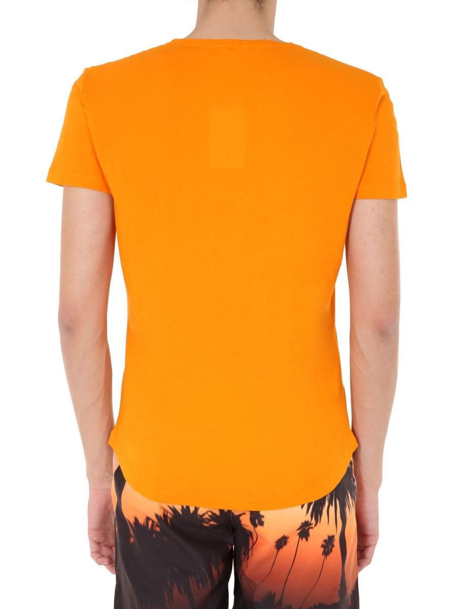 ORLEBAR BROWN T-SHIRT GIROCOLLO IN COTONE