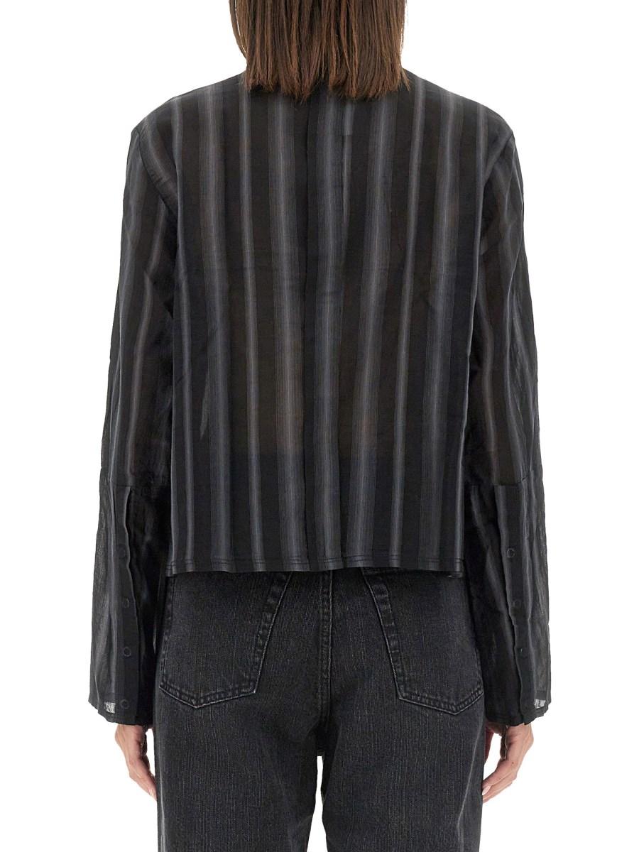 OUR LEGACY CAMICIA AUTO IN MISTO SETA