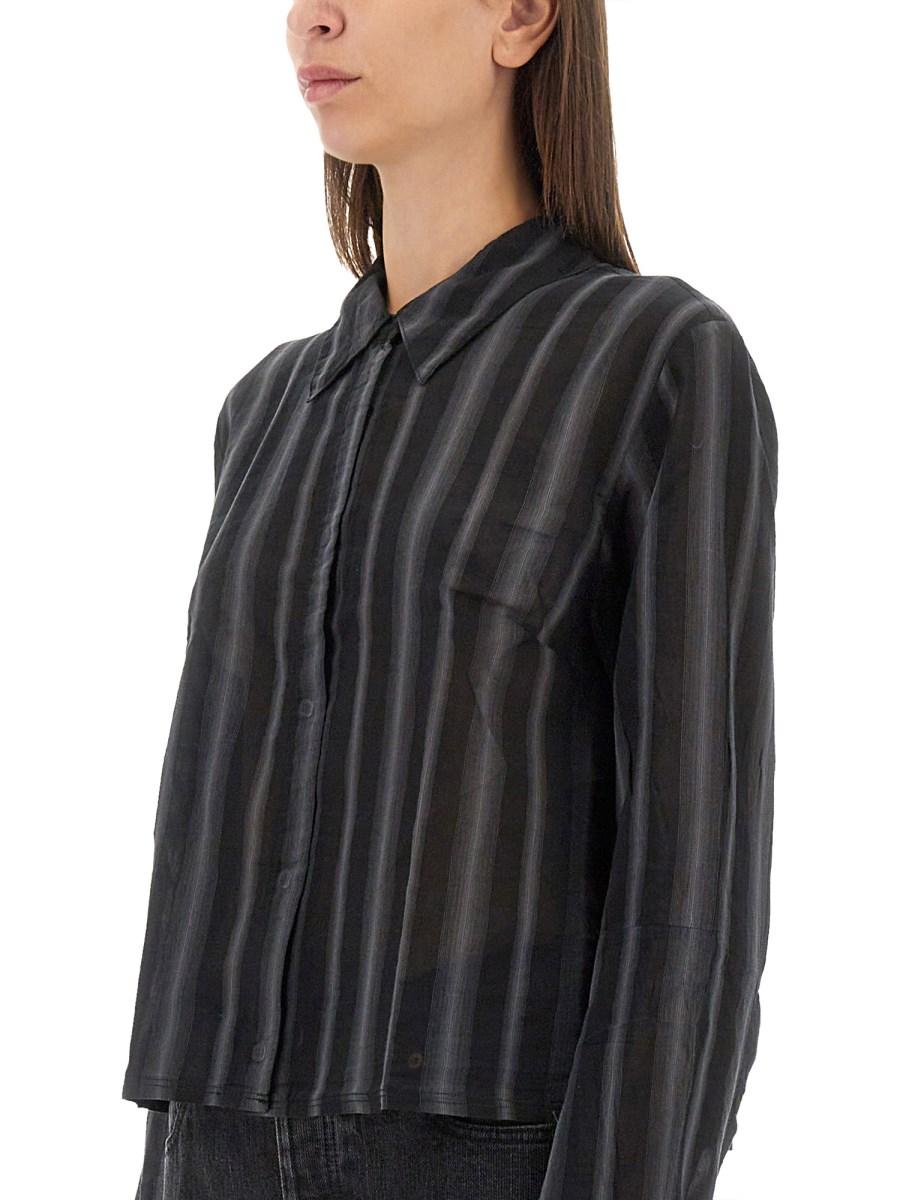 OUR LEGACY CAMICIA AUTO IN MISTO SETA