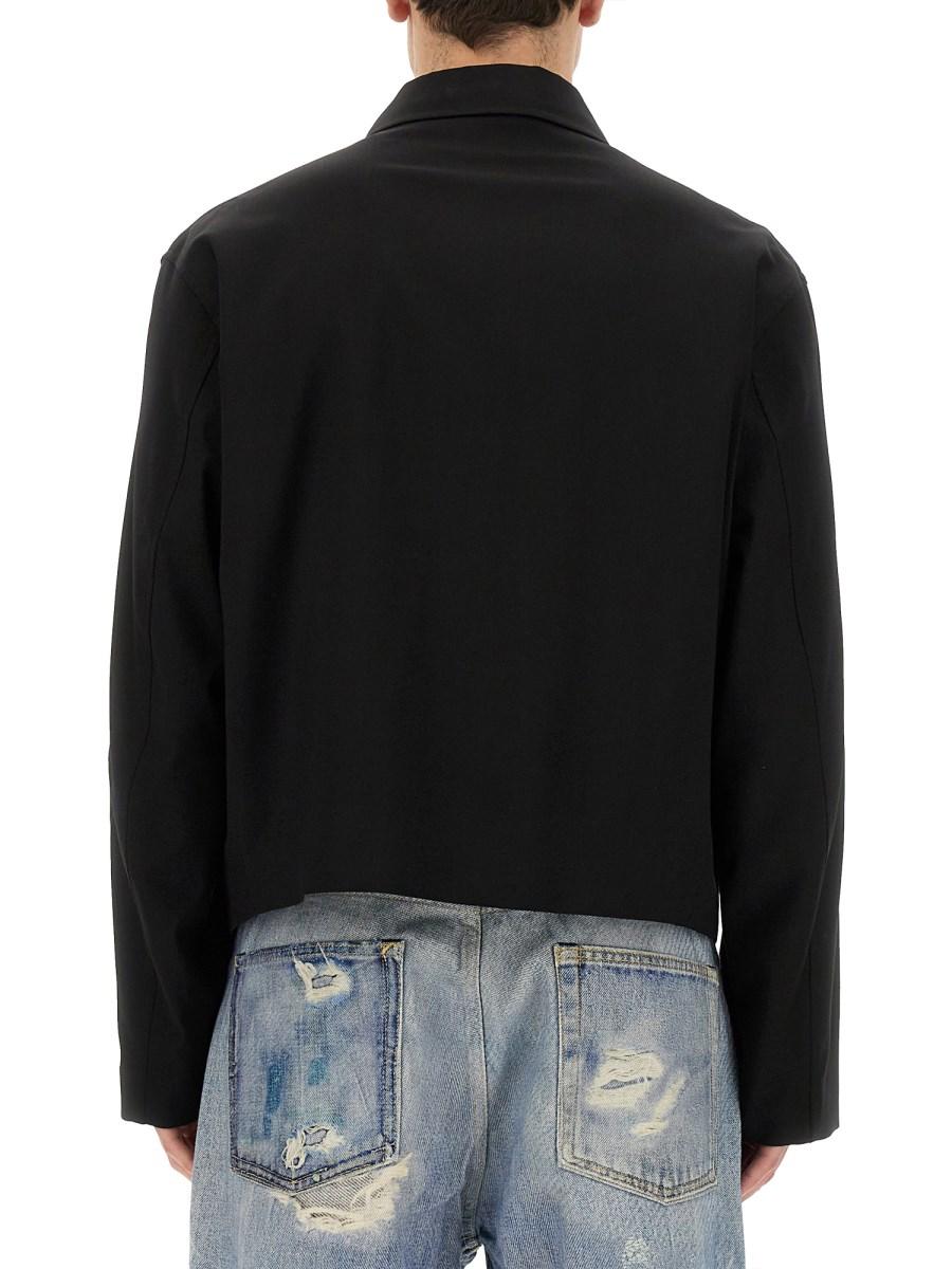 OUR LEGACY GIACCA IN LANA CON ZIP