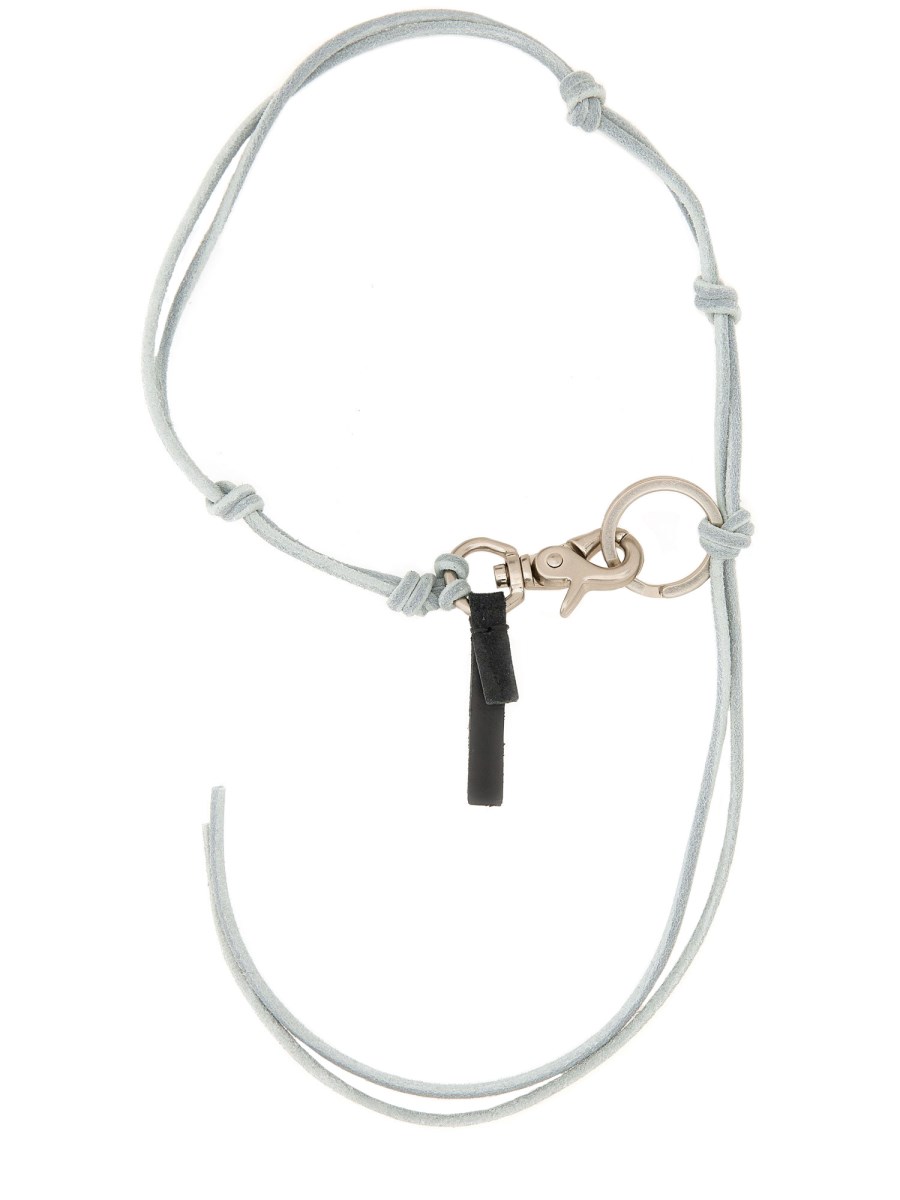 OUR LEGACY PORTACHIAVE IN PELLE