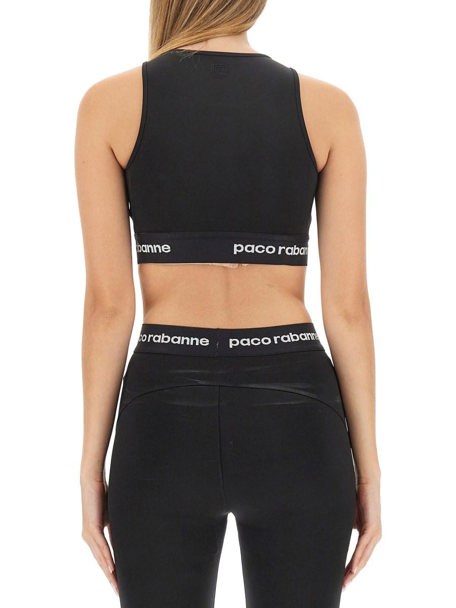PACO RABANNE TOP CON LOGO