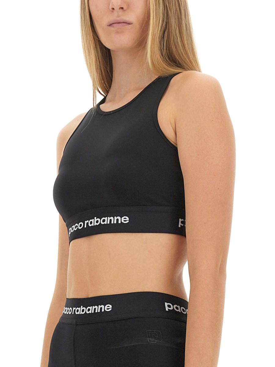 PACO RABANNE TOP CON LOGO