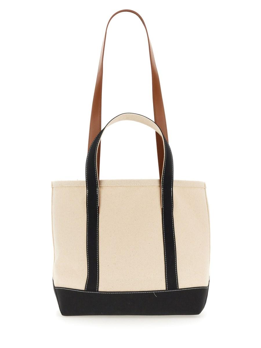 PALM ANGELS BORSA CON LOGO IN CANVAS