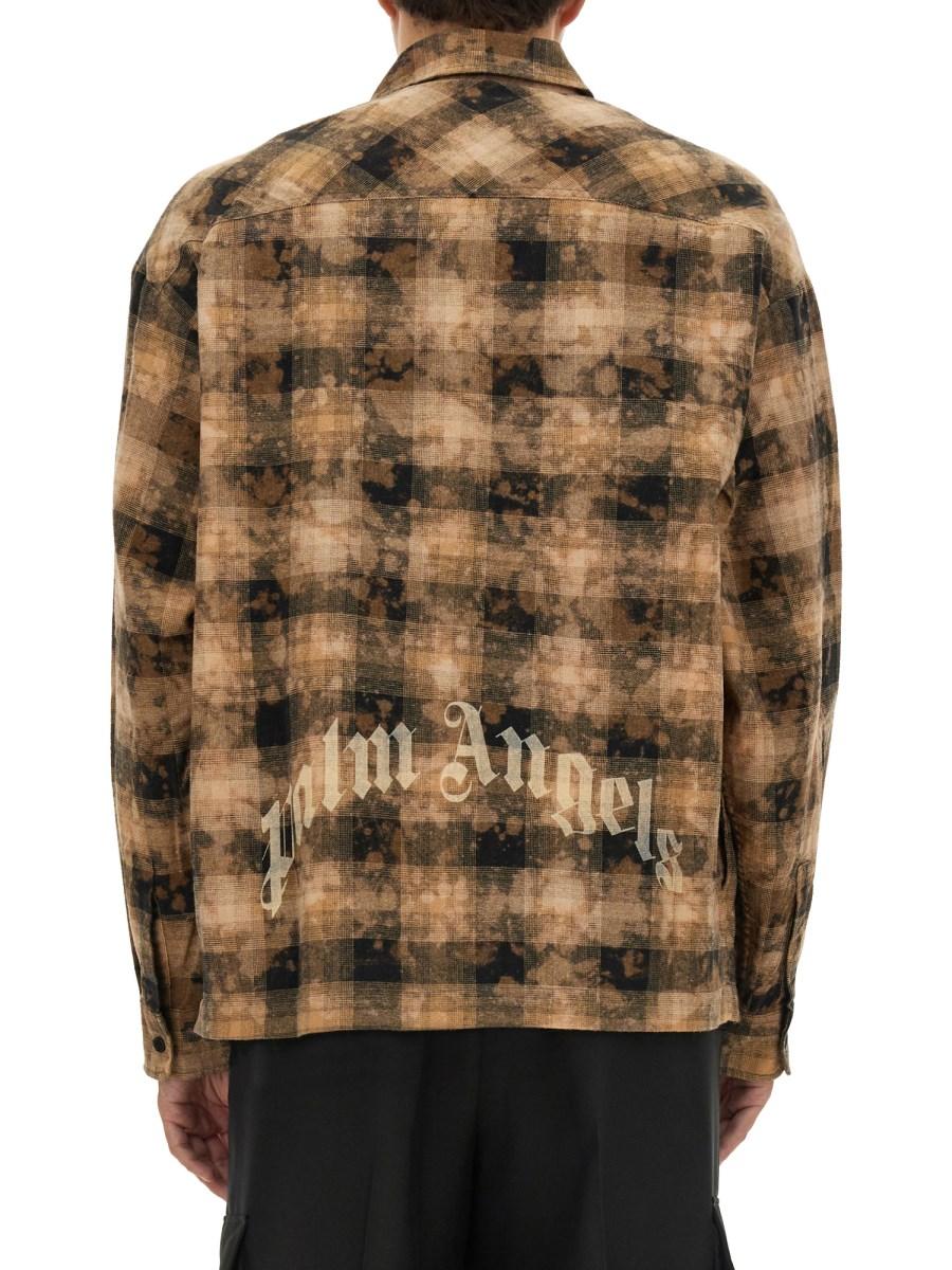 PALM ANGELS CAMICIA A QUADRI