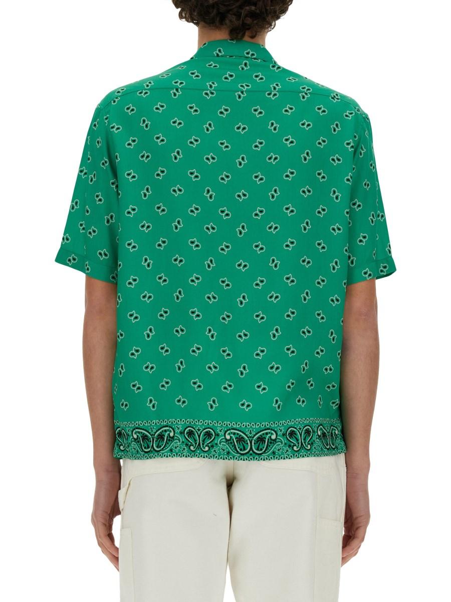 PALM ANGELS CAMICIA PAISLEY