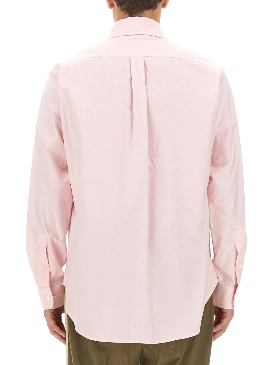 PALM ANGELS CAMICIA SARTORIALE A MANICHE LUNGHE