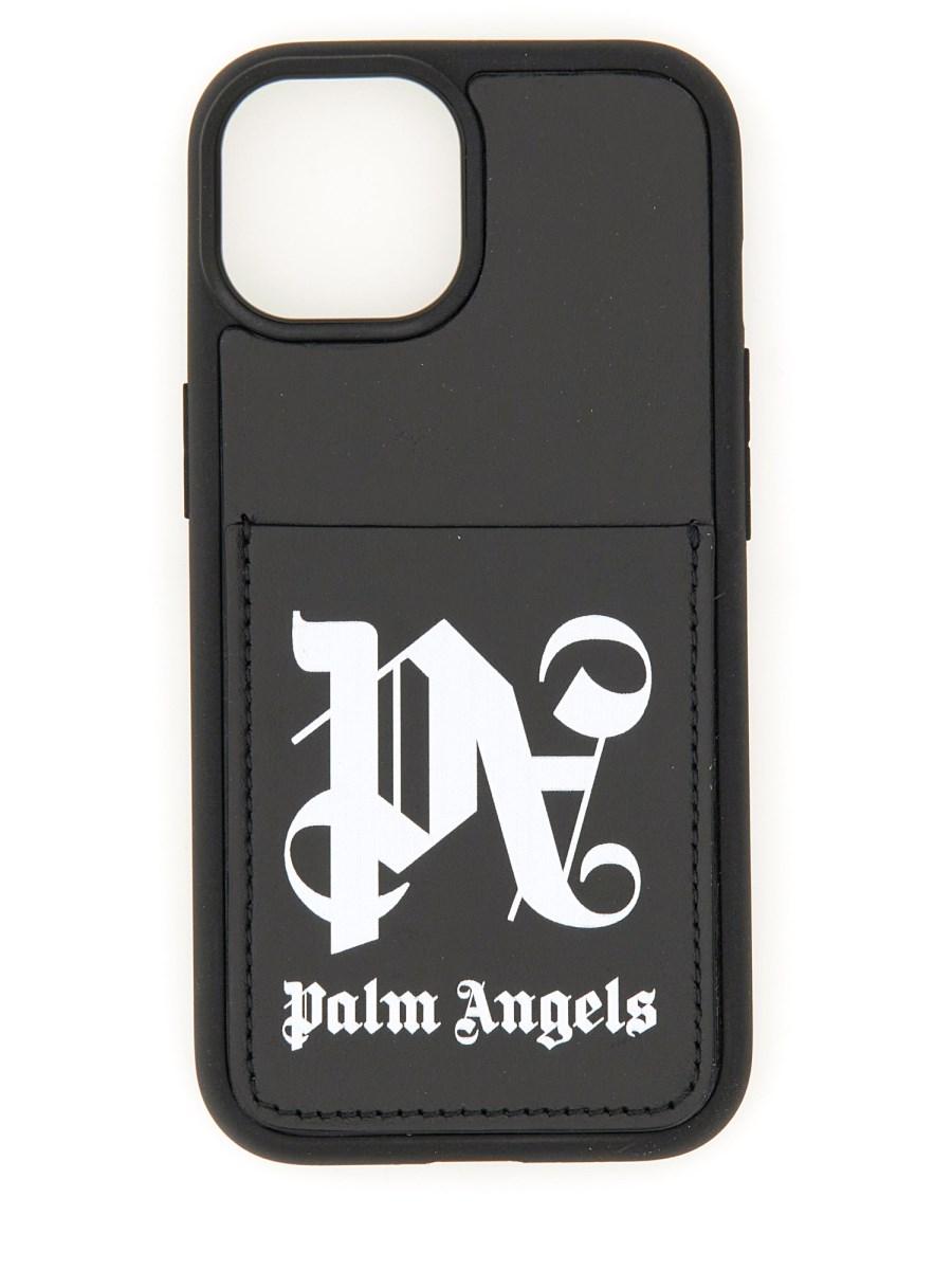 PALM ANGELS CUSTODIA PER IPHONE 15 CON LOGO