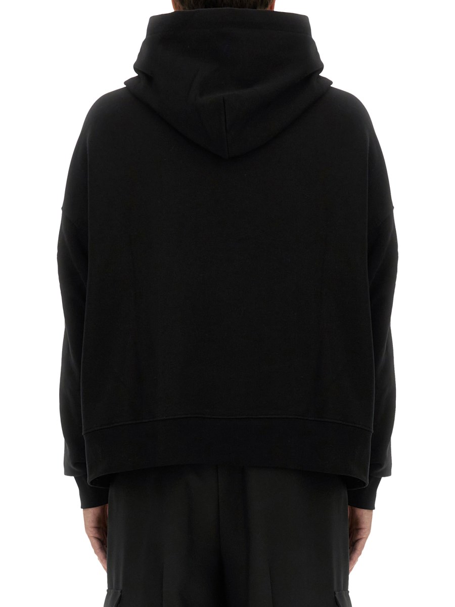 PALM ANGELS FELPA "BEAR" IN COTONE