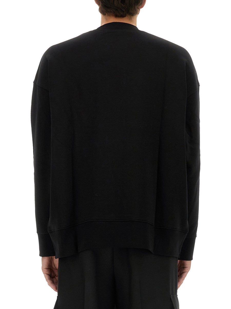 PALM ANGELS FELPA "BEAR" IN COTONE