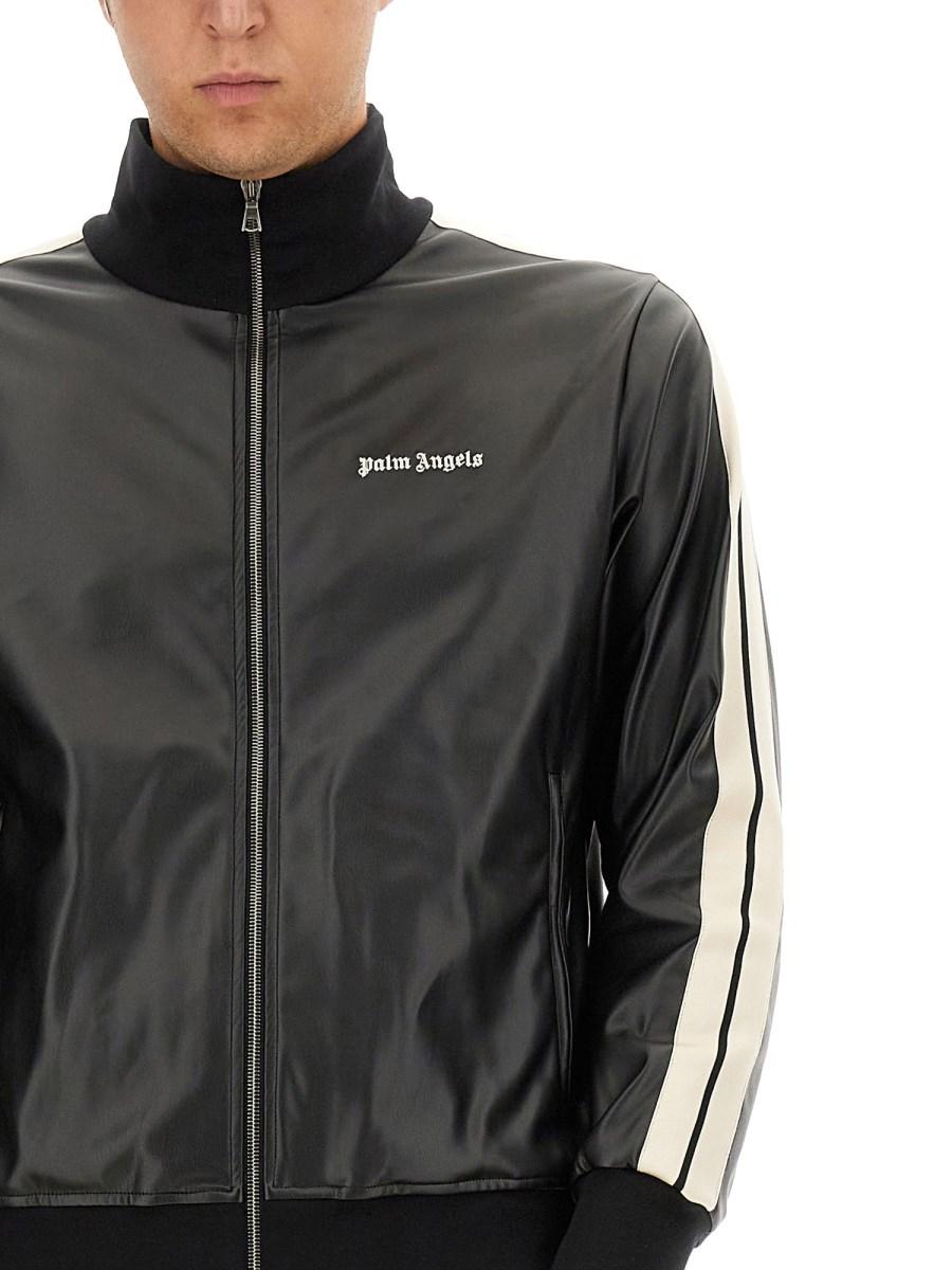 PALM ANGELS FELPA CON ZIP