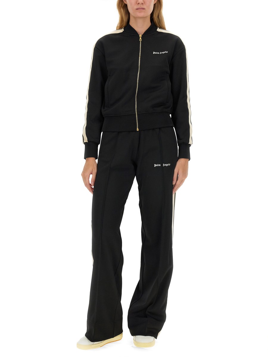 PALM ANGELS FELPA CON ZIP