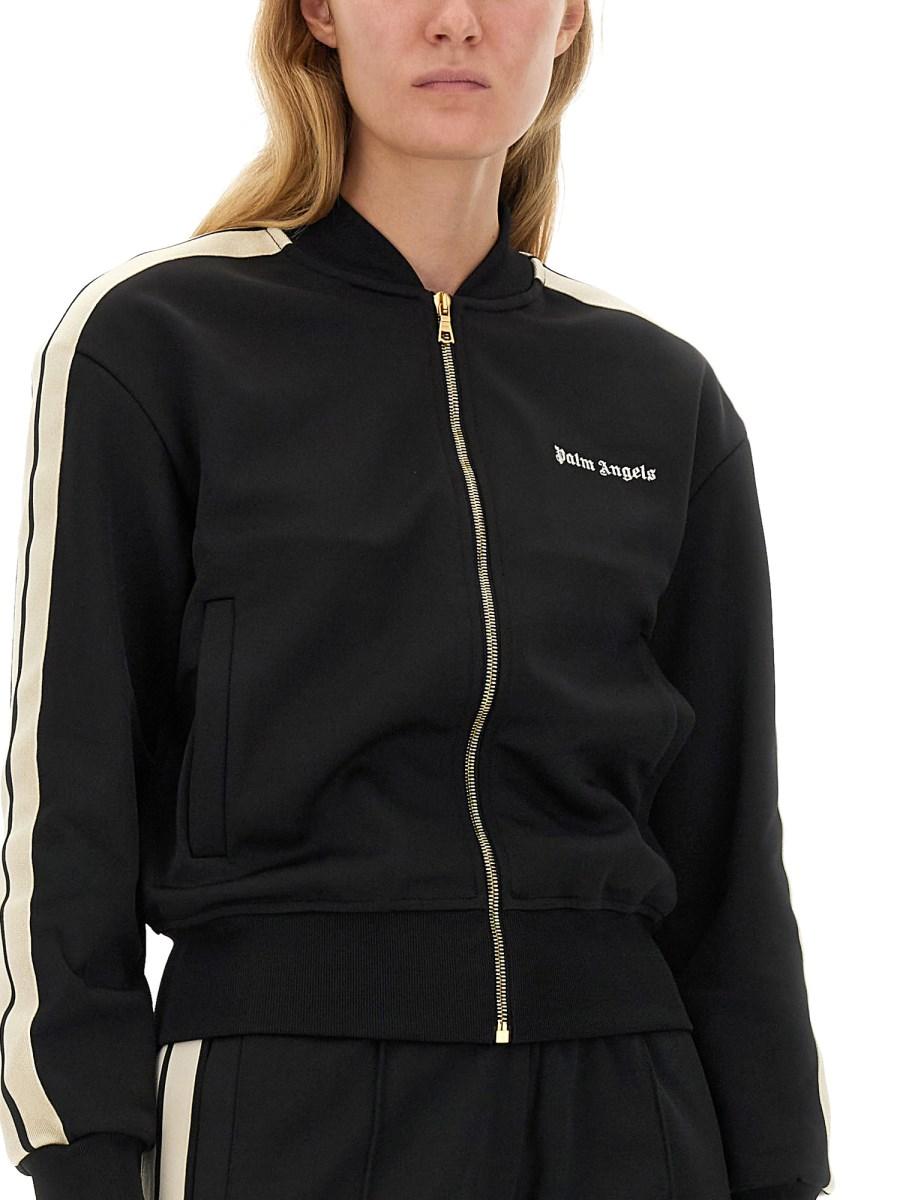 PALM ANGELS FELPA CON ZIP