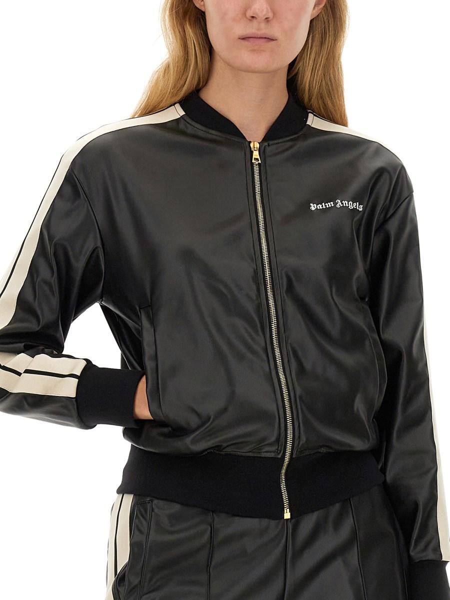 PALM ANGELS FELPA CON ZIP